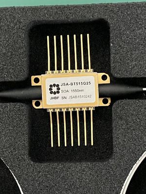 Janhoo 1310nm Butterfly SOA 반도체 광 증폭기 속도 데이터 전송