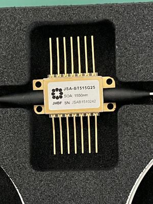 Janhoo 1550nm G=35dB 편광 유지 나비 SOA 반도체 광 증폭기